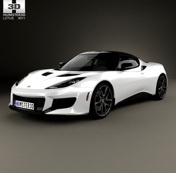 3D model of Lotus Evora 400 2014