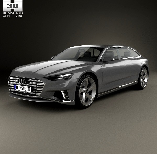 3D model of Audi Prologue Avant 2015