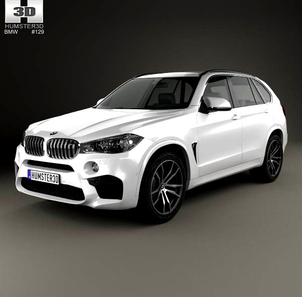 3D model of BMW X5 M (F15) 2014