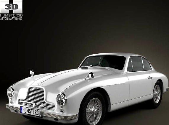 3D model of Aston Martin DB2 1950