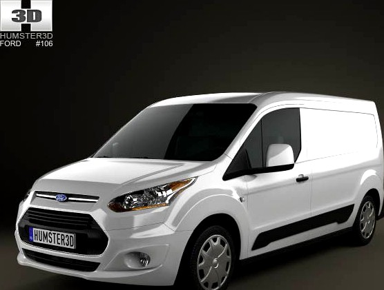 3D model of Ford Transit Connect 2014
