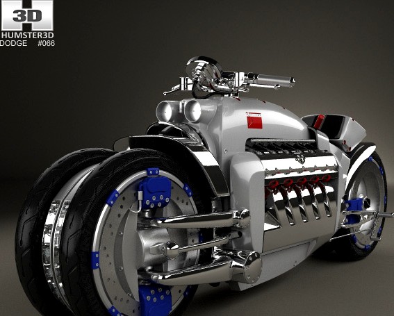 3D model of Dodge Tomahawk 2003