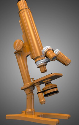 Antique Microscope