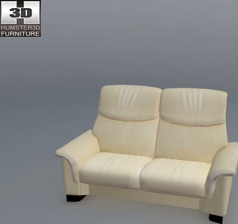 3D model of Paradise Loveseat