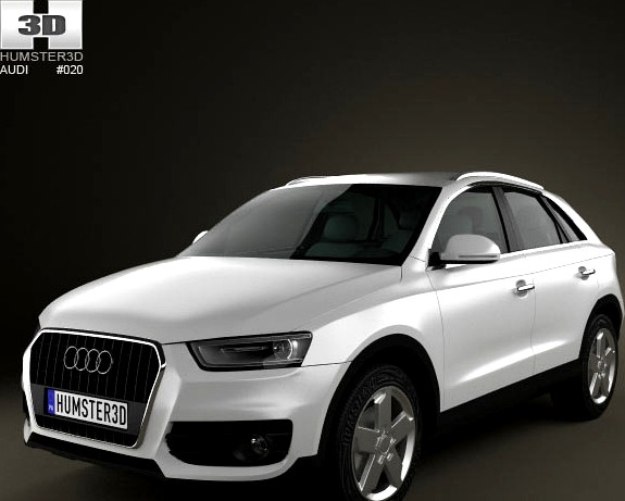 3D model of Audi Q3 2011