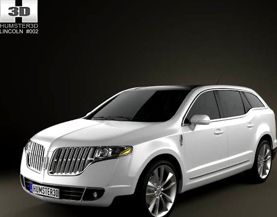 3D model of Lincoln MKT 2012