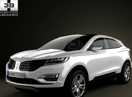 3D model of Lincoln MKC 2013