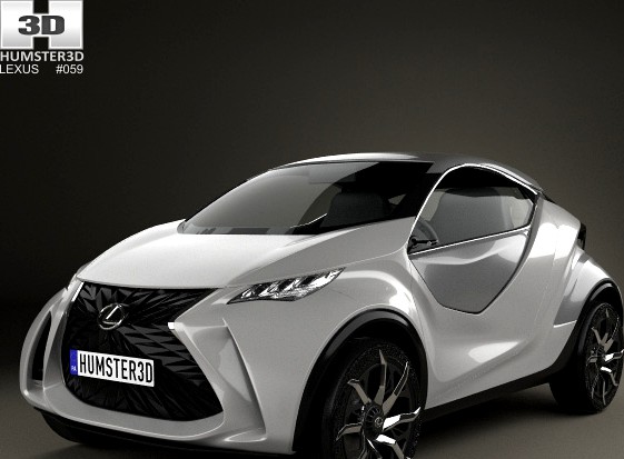 3D model of Lexus LF SA 2015