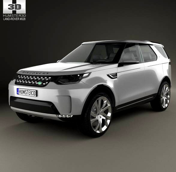 3D model of Land Rover Discovery Vision 2014