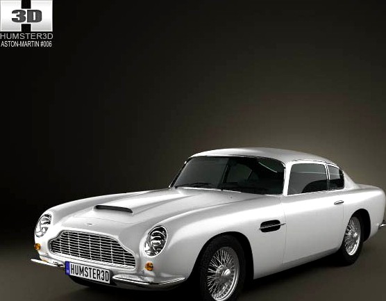3D model of Aston Martin DB6 1965
