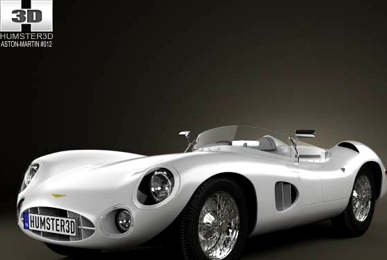 3D model of Aston Martin DBR1 1957