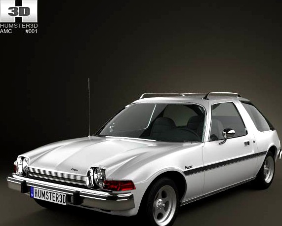 3D model of AMC Pacer 1975
