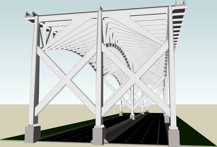 Vierendeel Truss Bridge