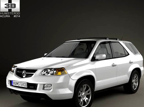 3D model of Acura MDX 2003