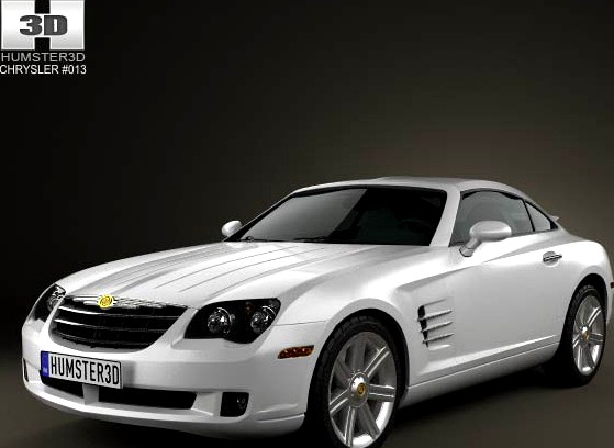 3D model of Chrysler Crossfire coupe 2003