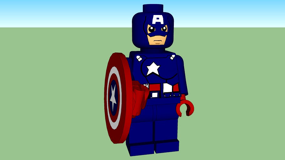 lego captain america