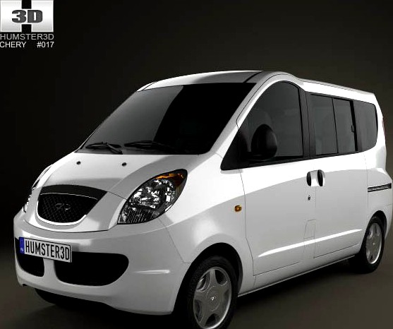 3D model of Chery Riich II (S22) 2012