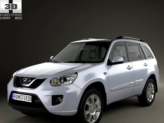 3D model of Chery Tiggo (T11) 2010