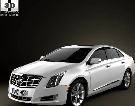 3D model of Cadillac XTS 2013