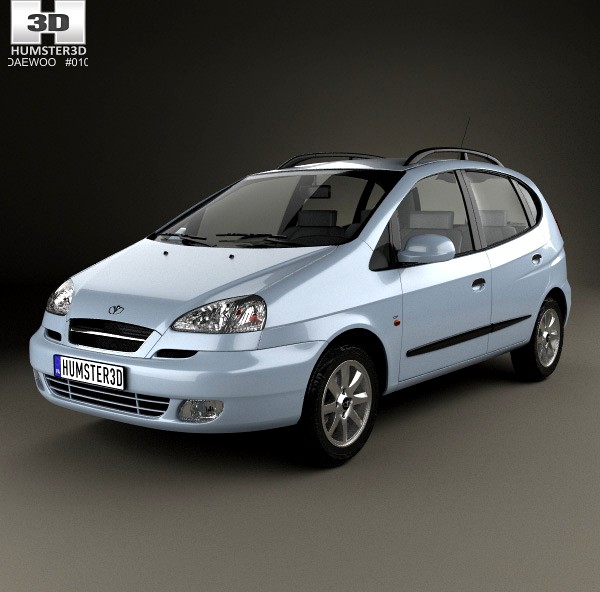 3D model of Daewoo Tacuma 2004