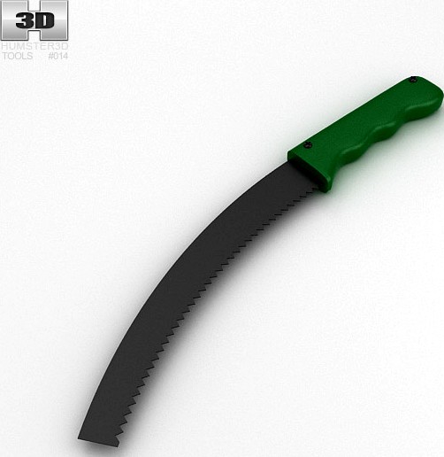 3D model of Pruning Saw