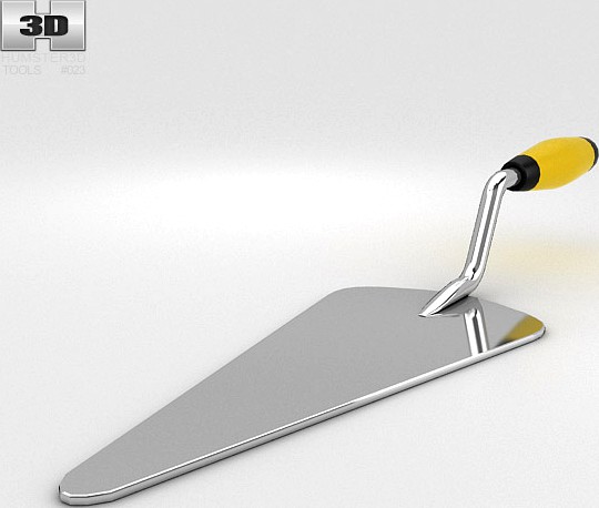 3D model of Gauging Trowel