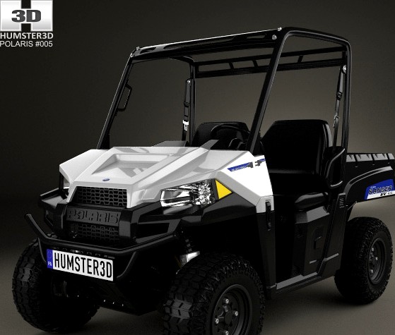 3D model of Polaris Ranger EV 2015