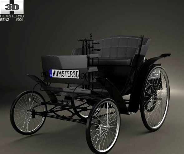 3D model of Benz Velo 1894