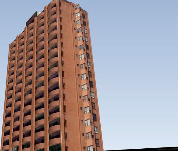 Edificio Bosques de Santorini.