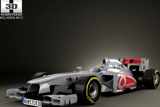 3D model of McLaren MP4-28 2013