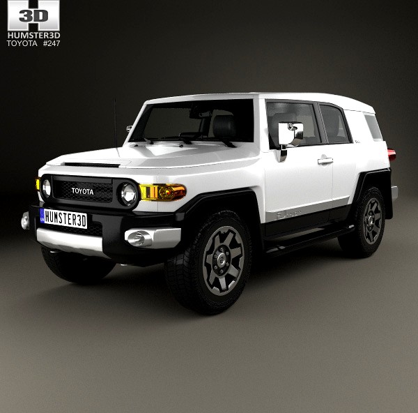 3D model of Toyota FJ Cruiser VXR 2011