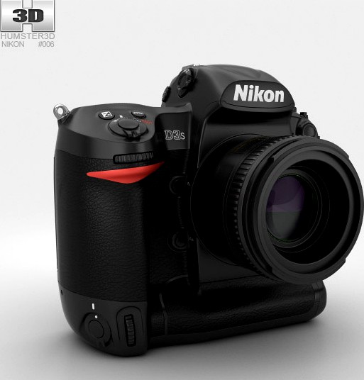 3D model of Nikon D3S