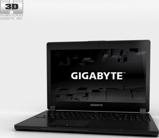 3D model of Gigabyte P35K v3