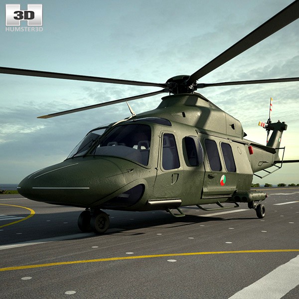 3D model of AgustaWestland AW139