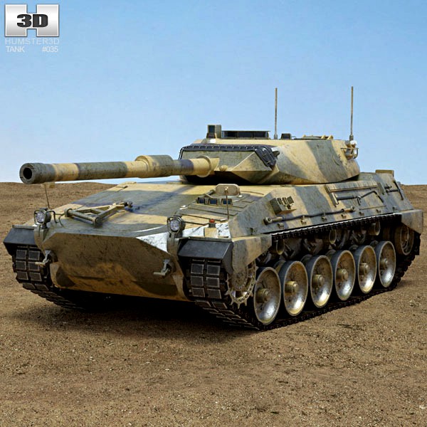 3D model of Tanque Argentino Mediano