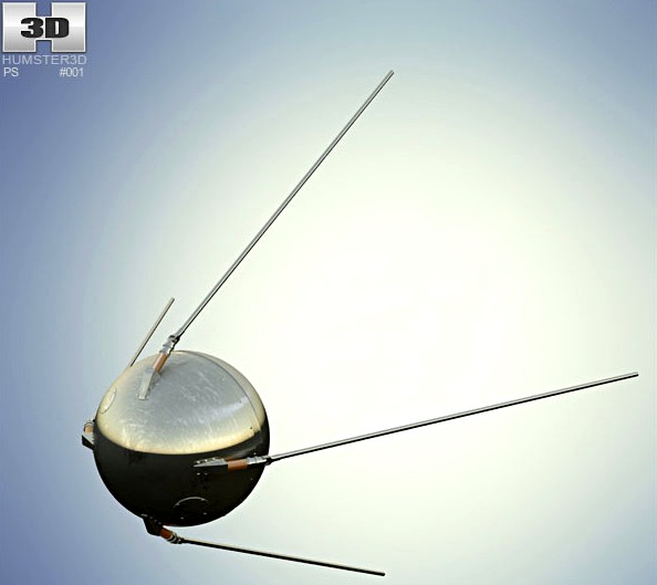 3D model of Sputnik 1