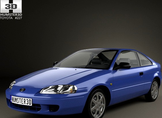 3D model of Toyota Paseo 1995