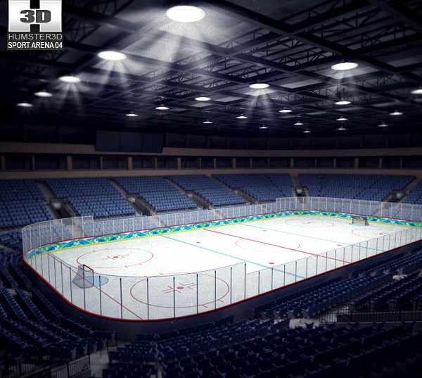 3D model of Hockey Arena