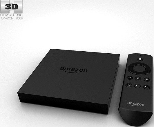 3D model of Amazon Fire TV