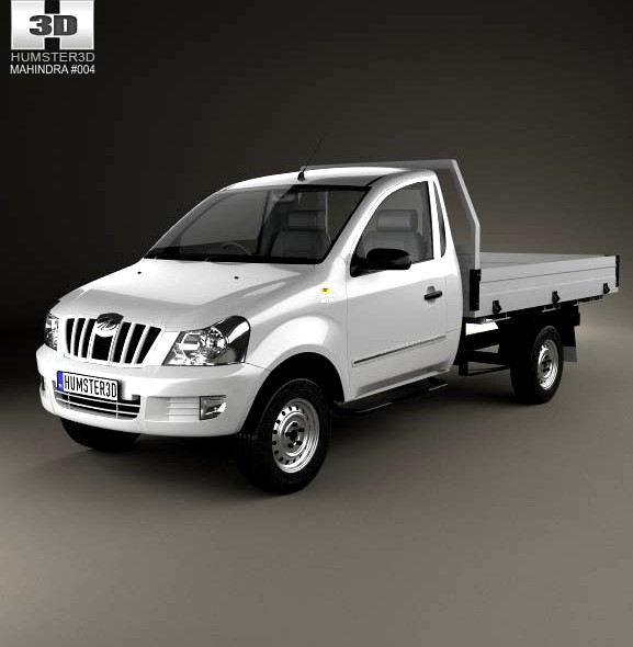 3D model of Mahindra Genio Single Cab Pickup 2011