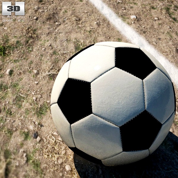 3D model of Football Ball