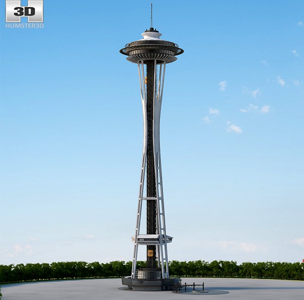 3D model of Space Needle