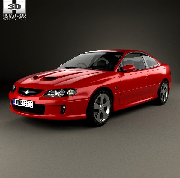 3D model of Holden Monaro (VZ) CV8-Z 2005