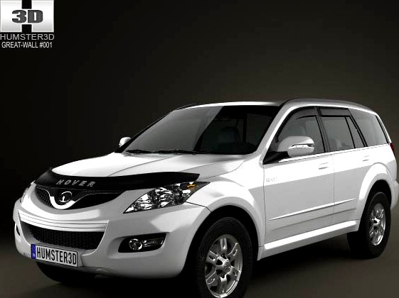 3D model of Great Wall Hover (Haval) H5 2010