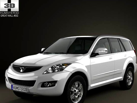 3D model of Great Wall Hover (Haval) H5 2012