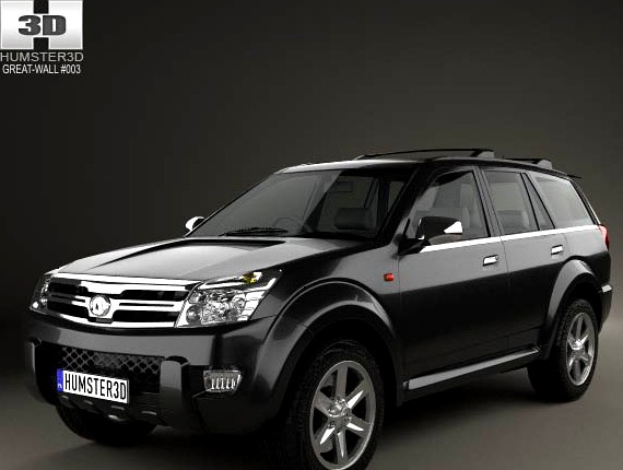 3D model of Great Wall Hover (Haval) H3 2010