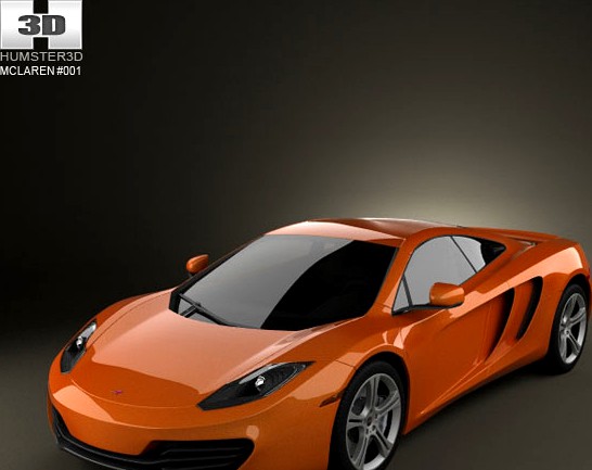 3D model of McLaren MP4-12C 2011