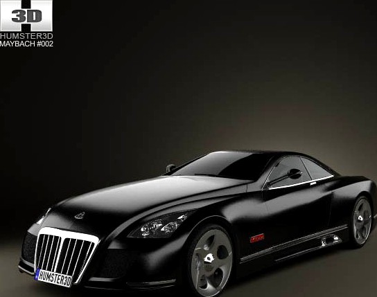 3D model of Maybach Exelero 2005