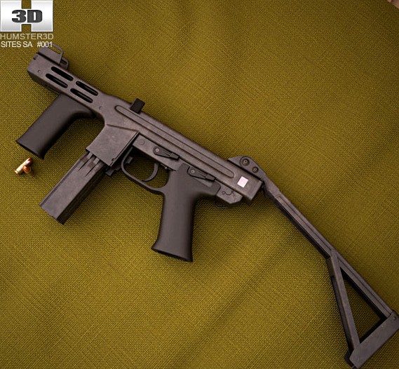 3D model of Spectre M4