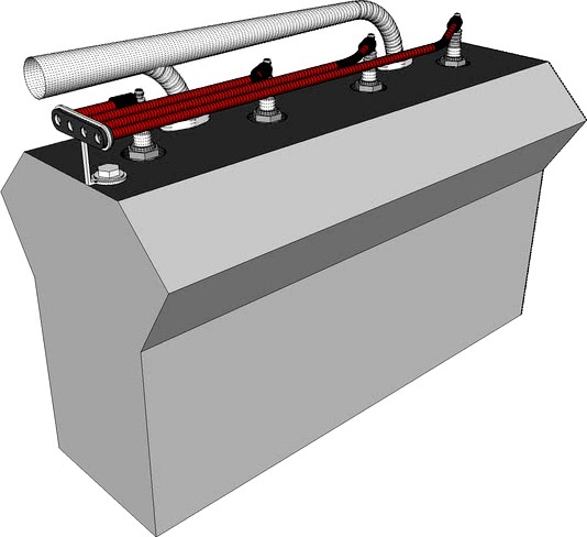 Offenhauser Midget Engine Head